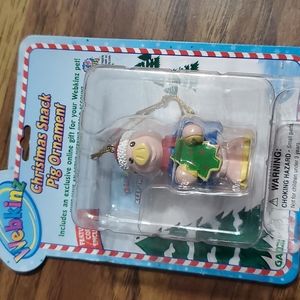 Webkinz Christmas Snack Pig Ornament